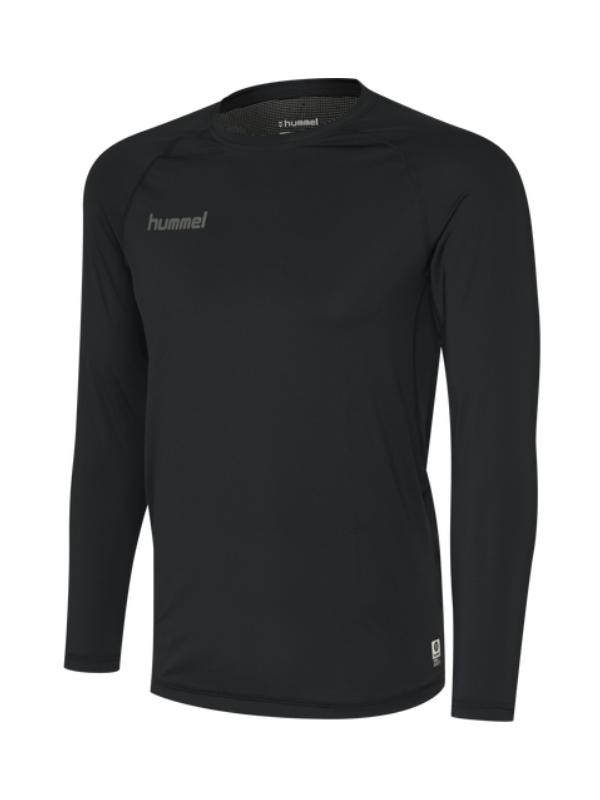 Hummel First Performance Jersey L/S Herren schwarz KSC HB