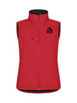 Clique CLASSIC SOFTSHELL VEST Damen - rot