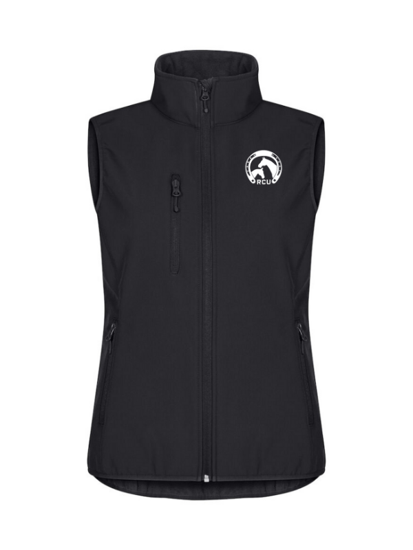 Clique CLASSIC SOFTSHELL VEST Damen - schwarz