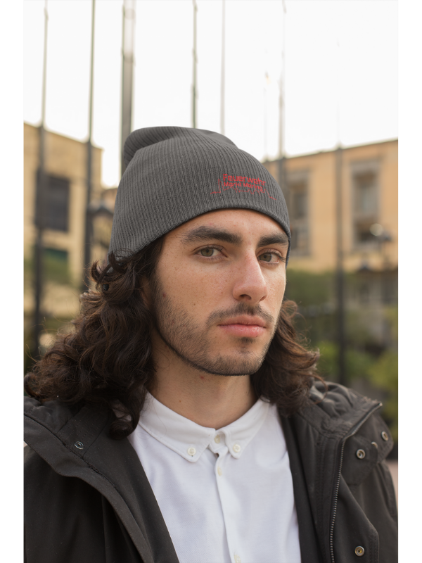 Clique Strickmütze - grau - Freiwillige Feuerwehr Markt Mering