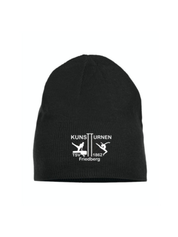 Clique Strickmütze TSV 1862 Friedberg e.V. - Kunstturnen - schwarz