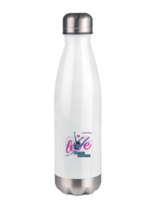 CT Thermoflasche Love - Logo - pink