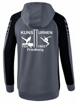 Erima SIX WINGS Trainingsjacke mit Kapuze Herren - TSV Friedberg Kunstturnen