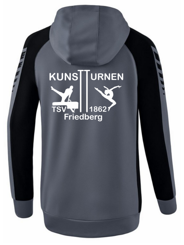 Erima SIX WINGS Trainingsjacke mit Kapuze Kinder - TSV Friedberg Kunstturnen
