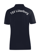Jako CLASSICO Polo Damen mit Patch-Logo - TSV Lützelburg - schwarz