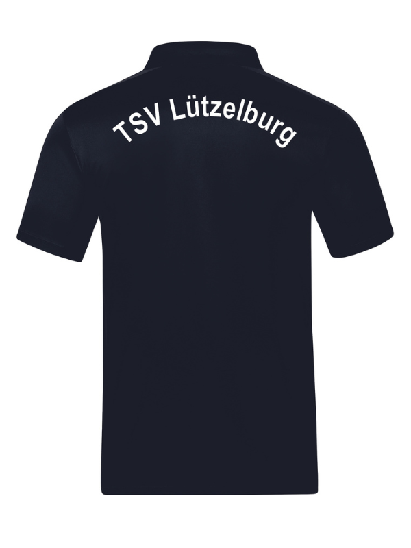 Jako CLASSICO Polo Herren mit Patch-Logo - TSV Lützelburg - schwarz
