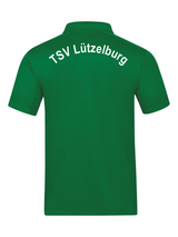 Jako BASE Polo Herren mit Patch-Logo - TSV Lützelburg - grün
