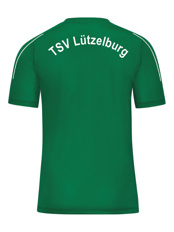 Jako BASE T-Shirt Kinder mit Patch-Logo - TSV Lützelburg - grün