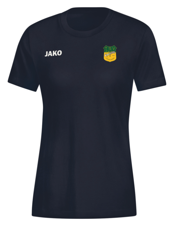 Jako BASE T-Shirt Damen mit Patch-Logo - TSV Lützelburg - schwarz