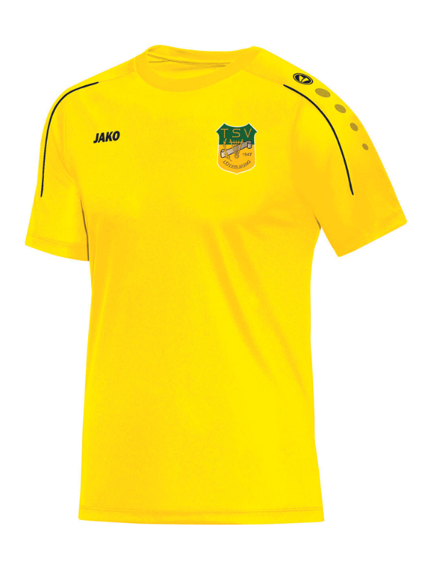 Jako CLASSICO T-Shirt Unisex mit Patch-Logo - TSV Lützelburg - citro