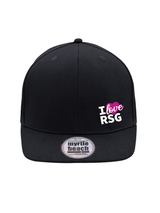 CT 6 Panel Cap "I love RSG" - Logo