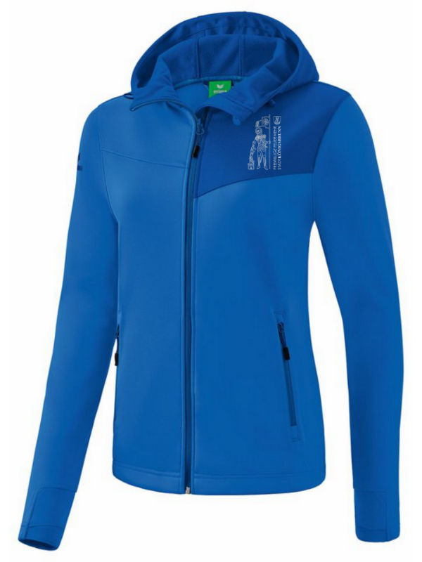 Erima PERFORMANCE Softshelljacke Damen - hellblau