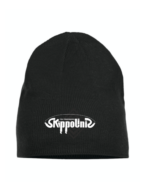 Clique Strickmütze TSV 1862 Friedberg e.V. - RopeSkipping - schwarz (Skippolinis)