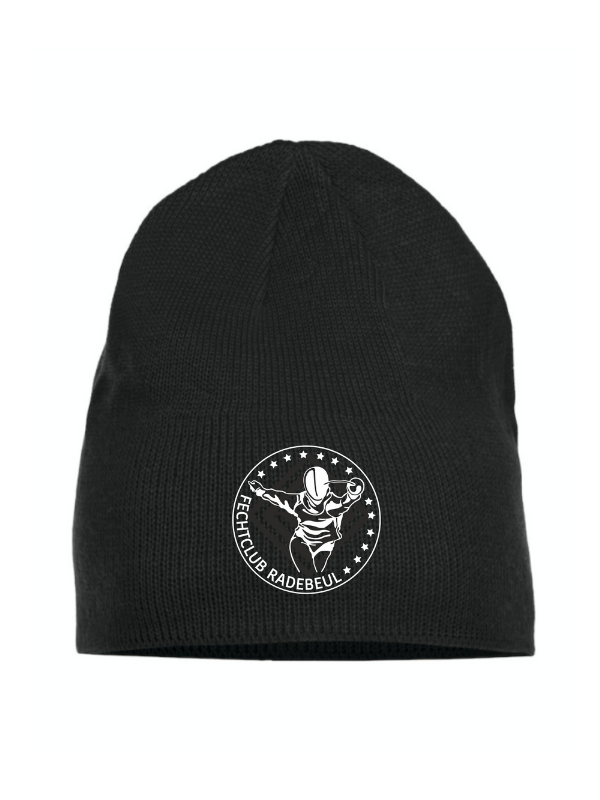 Clique Strickmütze FC Radebeul e.V. - schwarz