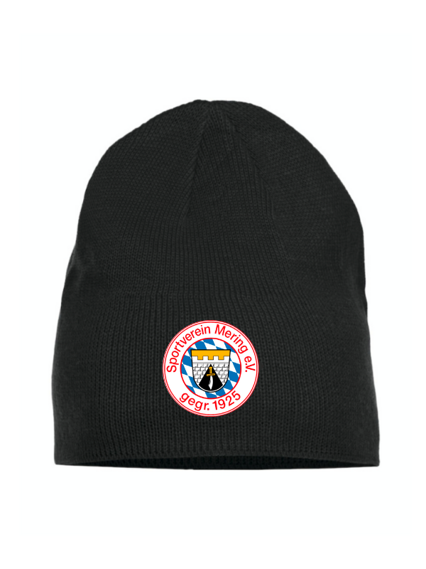 Clique Strickmütze SV Mering e.V. - schwarz