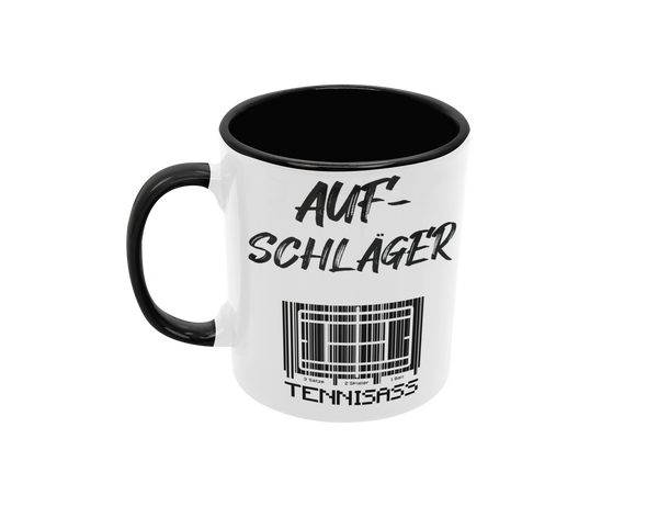 Tasse Sport oder Fan Tasse Tennis Tennisass "Aufschläger"