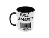 Tasse Sport oder Fan Tasse Tennis Tennisass "Ballmagnet"