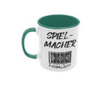 Tasse Sport oder Fan Tasse Fussball Fußballgott "Spielmacher"